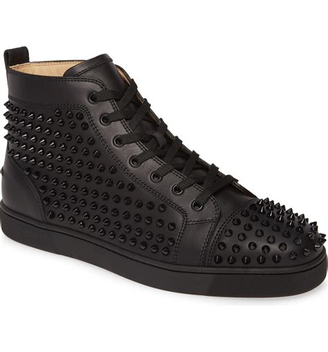 christian louboutin high top shoes.